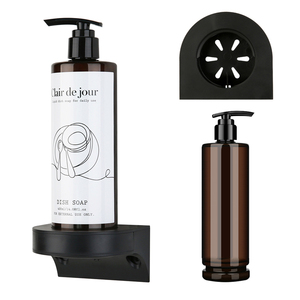 Support magnétique magique avec verrouillage en plastique ABS, distributeur de <span class=keywords><strong>savon</strong></span> liquide pour shampooing et gel <span class=keywords><strong>douche</strong></span>, pour salle de bain d'hôtel - Product Image 2