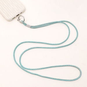 Portachiavi fai da te Anti smarrimento vuoto portachiavi per iPhone 15 pro max supporto collo Patch <span class=keywords><strong>Mobile</strong></span> custodia per telefono cordino in corda - Product Image 6