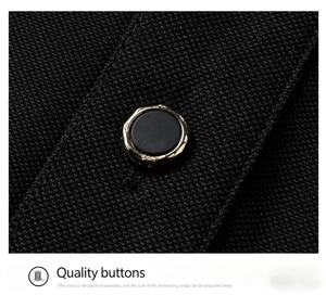 Camisetas de Golf Personalizadas de Alta Calidad para Hombre, Diseño Liso, Tejido de Poliéster/Algodón, Logotipo Bordado, Manga Corta - Product Image 3