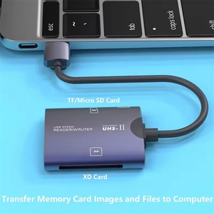 เครื่องอ่านการ์ด <span class=keywords><strong>USB</strong></span>-C 2 in 1, ตัวแปลง <span class=keywords><strong>USB</strong></span> C เป็น <span class=keywords><strong>SD</strong></span> <span class=keywords><strong>Card</strong></span> OTG <span class=keywords><strong>SD</strong></span>/TF สำหรับ Ipad Pro, สำหรับ Macbook และแท็บเล็ตอื่นๆ - Product Image 6