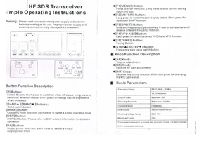 Nuevo Transceptor QRP HF AIS RS-918 AM FM 0.5-30MHz SDR con Pantalla de Cascada Dinámica de Espectro de Larga Distancia para Radioaficionados - Product Image 6