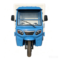 Tricycle cargo électrique à trois roues, fourgonnette fermée, moteur 2000W, trike de livraison à charge lourde pour la logistique et la livraison express
