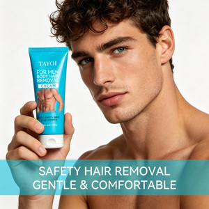 Crème dépilatoire indolore, efficace, apaisante et sans défaut <span class=keywords><strong>pour</strong></span> le corps, les jambes, la poitrine, les aisselles, les zones intimes et les zones sensibles <span class=keywords><strong>pour</strong></span> hommes - Product Image 5