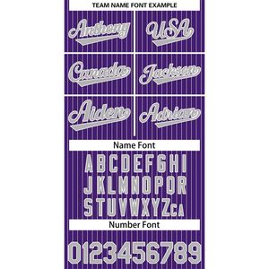 Camiseta de Béisbol Personalizada con Rayas, Cierre de Botones, Nombre del Equipo Bordado 00, Unisex, Absorbe la Humedad, Corte Regular, Manga Corta - Product Image 5