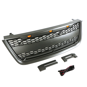 Accesorios Exteriores para Automóviles, Rejilla Delantera Negra Mate, Compatible con <span class=keywords><strong>Ford</strong></span> <span class=keywords><strong>Expedition</strong></span> 2003-2006 - Product Image 4