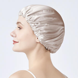 1 Pc Doux <span class=keywords><strong>Nuit</strong></span> <span class=keywords><strong>de</strong></span> Sommeil Chapeau <span class=keywords><strong>masque</strong></span> pour les yeux Femmes Élastique Large Bande <span class=keywords><strong>De</strong></span> Mode Head Wrap Satin <span class=keywords><strong>Bonnet</strong></span> <span class=keywords><strong>Cheveux</strong></span> Beauté Plafonds Chemo Soins - Product Image 6