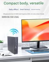 Venta al por mayor Mini PC con MVME SSD Win10/11 Linux Computadora de escritorio Precio de fábrica 12th Gen I5/I7 Educación Mini PC BOX