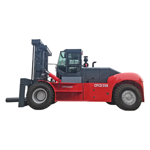 Carretilla elevadora diésel FD250 de 25 toneladas con accesorio de bobina Ram Nueva carretilla elevadora con cabina cerrada y CA y motor Cummins Euro III/V - Product Image 5