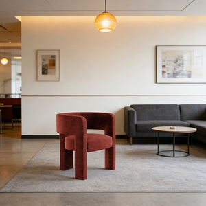 Sillón Individual de Diseño Nórdico de Lujo, Sillón Irregular para Sala de Estar, Mueble para Negociaciones Comerciales, para Club - Product Image 6