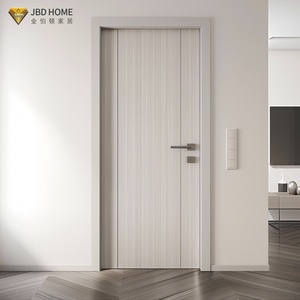<span class=keywords><strong>Porte</strong></span> intérieure en bois moderne pour appartement, chambre à coucher, avec cadre en aluminium, isolation phonique et dimensions personnalisées - Product Image 3