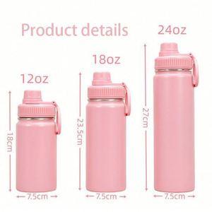 Custom logo 750ml Direct Drinking Vacuum <b>Flask</b> Insulated Gym Thermos Bottle Outdoor Sports School Stainless Steel Water Bottle - Product Image 2
