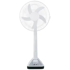 16 "16 inç AC DC Fan şarj edilebilir Fan ile LED ışık