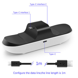 แท่นชาร์จคอนโทรลเลอร์ PS5 พร้อมสาย USB สำหรับจอยเกม PS5 รุ่น GP5 1616 - Product Image 2