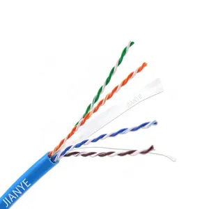 Cat 6 Data Cable Drum 305m Manufacture Price Cat 6 Cable 23AWG 305m Test Cat 6 Gray