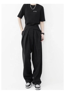 <span class=keywords><strong>Pantaloni</strong></span> invernali <span class=keywords><strong>eleganti</strong></span> modesti <span class=keywords><strong>pantaloni</strong></span> lunghi di colore nero solido per le donne MS088 - Product Image 2