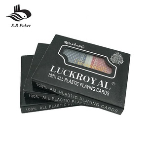 Good Quality Playing Cards Wholesale Poker Playing Plastic Waterproof Playing Cards