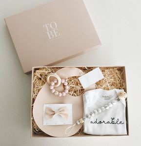 Caja de recuerdo de lujo para recién nacido, caja de recuerdo personalizada con cierre magnético, caja de recuerdo para bebé, esponja de laminación mate, venta al por mayor - Product Image 6