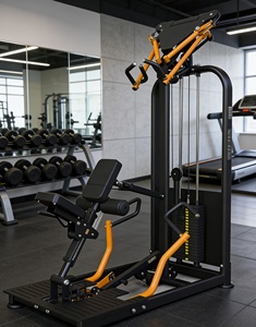 Nuevo Equipo de Gimnasio, Máquina de Ejercicios para Músculos de la <span class=keywords><strong>Espalda</strong></span> con Tubo Q235 y Pesas, Multiusos, Doble, para Sentarse, <span class=keywords><strong>Remo</strong></span> de <span class=keywords><strong>Espalda</strong></span>, Extensión de <span class=keywords><strong>Espalda</strong></span> - Product Image 2