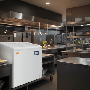 Machine à glaçons commerciale Vevor, 360 lbs/jour, autonettoyante, pour distributeurs de boissons - Product Image 2