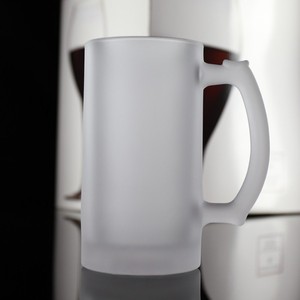 Chope à bière en cristal givré de haute qualité 500 ml Style classique Chope à bière en verre 0,5 L à vendre - Product Image 1