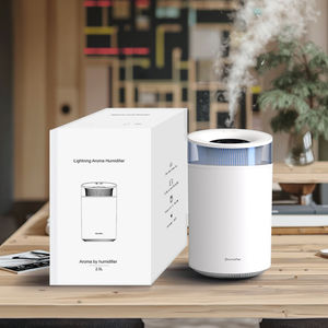 ODM nuevo lanzamiento USB portátil mini coche aire hmidifier venta al por mayor hogar humidificador ultrasónico difusor con luces nocturnas de colores - Product Image 1