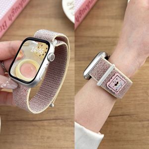 Correa de Reloj de Nailon con Diseño de Dibujos Animados Compatible con Apple Watch S11 S10 S9 <span class=keywords><strong>S8</strong></span> S7 S6 SE Ultra, Correa Deportiva Ajustable - Product Image 2