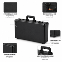 Étuis professionnels en aluminium pour cartes de sport, organiseur de cartes gradées PCGS/NGC/P-S-A, valise en aluminium