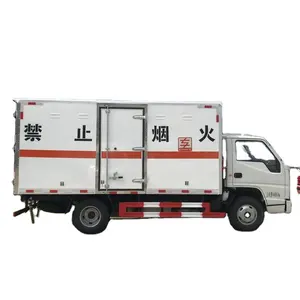 Хорошо продается маленький белый грузовик для перевозки опасных грузов 4x2