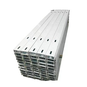 Bras de traversée en acier galvanisé pour poteaux électriques, accessoires de ligne aérienne, Q235B, acier au carbone, fourniture d'usine - Product Image 1