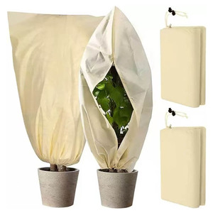Capas Protetoras para Plantas contra Congelamento, Coberturas de Inverno para Exterior com Zíper e Cordão, Sacos Protetores para Árvores de Jardim contra Frio - Product Image 6