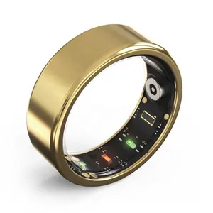 High Quality Smart Ring Blood Oxygen Sleep Monitor Waterproof Fitness Health Heart Rate Stress Drop Shipping Android IOS Sports