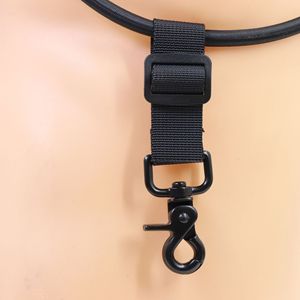 Cordon en nylon Jing Jinbao, élastique et réglable, à point unique, tactique pour l'extérieur, avec mousqueton pour appareil photo, lampe de poche, bouteille d'eau - Product Image 3