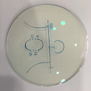 <span class=keywords><strong>Lentilles</strong></span> <span class=keywords><strong>progressives</strong></span> YOULI 1.61 à couloir court, en plastique HMC, avec protection UV 420 pour lunettes - Product Image 2