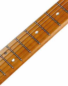 Guitarra Eléctrica Serie VS200, Cuerpo de 3 Piezas en Madera de Aliso, Mástil de Arce Flameado Tostado, 22 Trastes, Jumbo, Níquel Plateado, Floyd Rose - Product Image 6