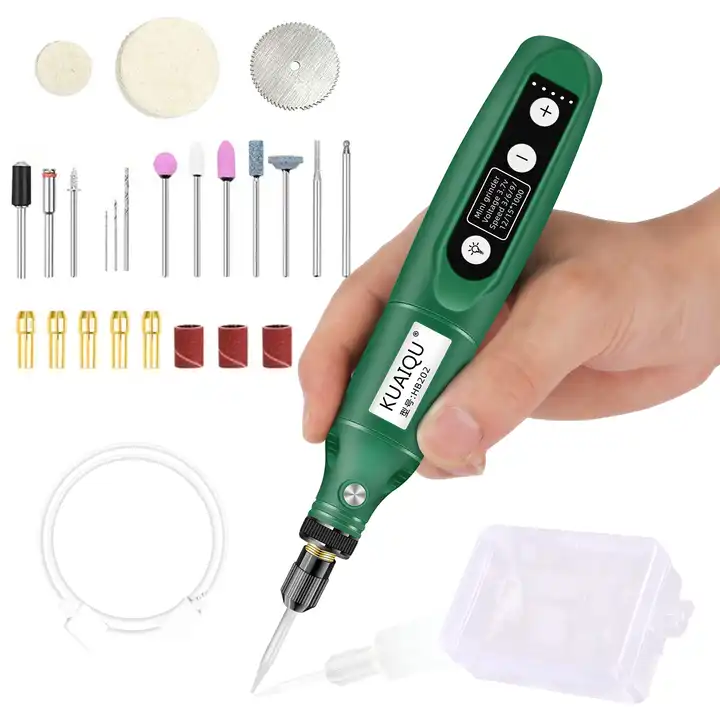 Charging Speed Mini Electric Grinder Nail Drill Polished Jade Nuclear  Engraving Machine Hand-held Wood Micro Small Electric Drill