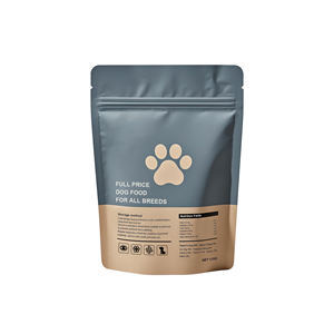 Oem Customized <strong>Plastic</strong> Bags Packaging Pet <strong>Food</strong> Zipper Cheap Recyclable 350g <strong>Dog</strong> <strong>Food</strong> Stand Up Barrier <strong>Pouches</strong> Supplier - Product Image 4