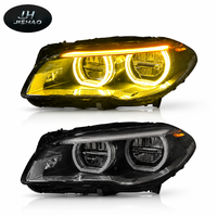 Pour Série 5 F10/F18 2011-2017, style M5, 6000K, 12V, ensemble de phares LED, Angel Eye, Golden Eye, DRL, clignotant, Plug & Play, neuf