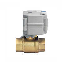 Vanne à boisseau sphérique intelligente Wi-Fi COVNA 10NM DN8 DN32 en acier inoxydable 304 UPVC DC5V, vanne électrique intelligente Wi-Fi Tuya eWeLink télécommandée pour l'eau