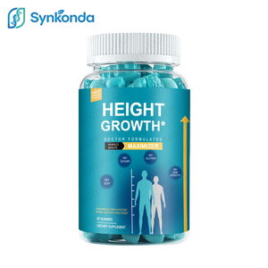 Gummies pour la croissance en hauteur – Complément pour grandir – Épinards, Ashwagandha, Curcuma, Calcium, Vitamines – Force osseuse, Santé des articulations - Product Image 1