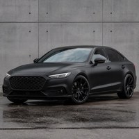 Film de protection de peinture (PPF) TPU sec/humide 8 MIL, noir mat, auto-réparant, résistant aux rayures, rouleau de 1,52 m pour carrosserie automobile
