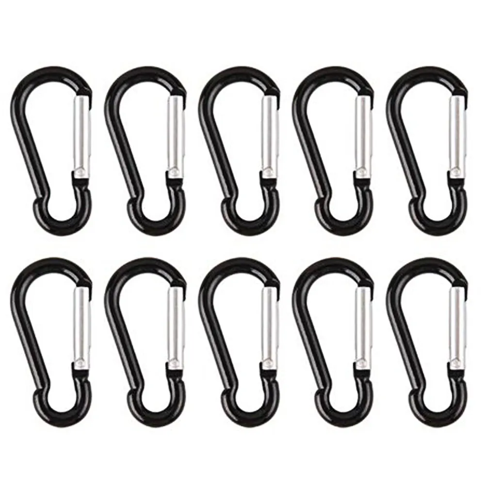 Groothandel Sleutelhanger Clip Klimmen Carabiner D Vorm Aluminium Karabijnhaak