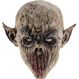 Máscara de terror <span class=keywords><strong>Bestia</strong></span> Látex Animal & Zombie Demon Máscaras faciales Payaso ensangrentado para decoraciones de Halloween - Product Image 5