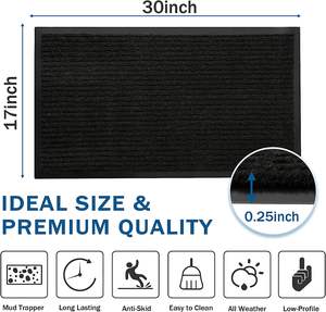 Commercio all'ingrosso striscia commerciale tappetino a coste rotola antiscivolo ingresso interno/esterno impermeabile PVC <span class=keywords><strong>per</strong></span> uso domestico - Product Image 5