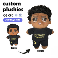 Poupée religieuse chrétienne en peluche super douce personnalisée, cadeau de vacances mignon, en position debout, avec rembourrage en coton, OEM/ODM