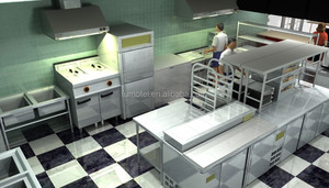 Proyecto de Cocina para Restaurante de Comida Rápida BKB en Guadalupe, Equipos y Suministros para Cadenas de Restaurantes de Comida Rápida SL-FR-2015 - Product Image 2