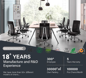 كرسي مكتب شبكي مريح من المُصنِّع، كرسي استرخاء بظهر مرتفع، كراسي دوارة، أثاث مكتبي تنفيذي - Product Image 6