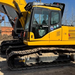 Excavadora Mediana Usada Komatsu PC160-7 de 16 Toneladas en Buen Estado, Entrega Rápida con Componentes Principales: Motor, Caja de Cambios, Engranajes - Product Image 4
