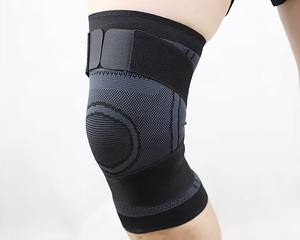 CONRIDA Custom regolabile 3D maglia in Nylon elastico supporto per le ginocchia traspirante tutore di compressione sportiva con cinghie per la protezione - Product Image 4