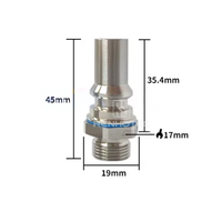 Connecteur de refroidissement liquide UQD04, prise à raccordement rapide, joint anti-goutte à connexion unilatérale