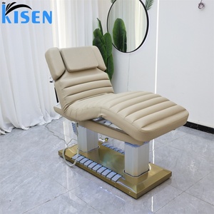 KISEN Cosmetic Beauty Salon Headspa Eyelash <b>Table</b> 4 Motor Massage Professionnel Portable Facial Spa <b>Electric</b> Massage <b>Tables</b> Bed - Product Image 1